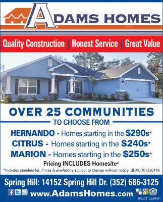 Adams Homes Builders