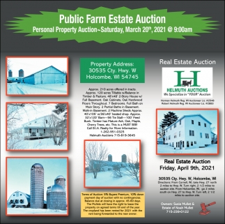 Public Farm Estate Auction