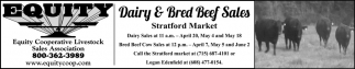 Dairy & Bred Beef Sales