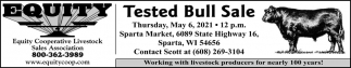 Tested Bull Sale