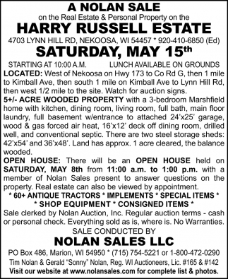 Harry Russell Estate
