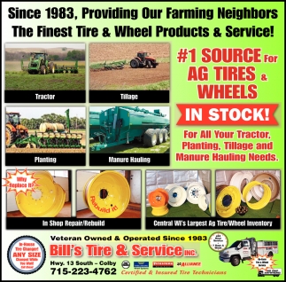#1 Source for Ag Tires & Wheels