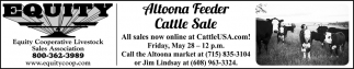 Altoona Feeder Cattle Sale