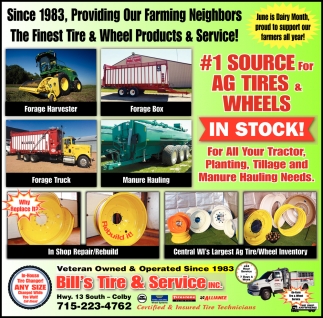 #1 Source for Ag Tires & Wheels