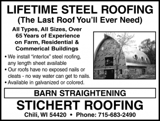 Lifetime Steel Roofing