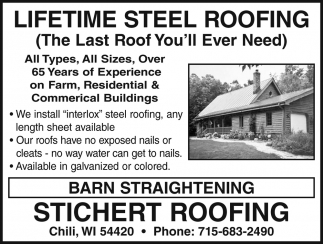Lifetime Steel Roofing