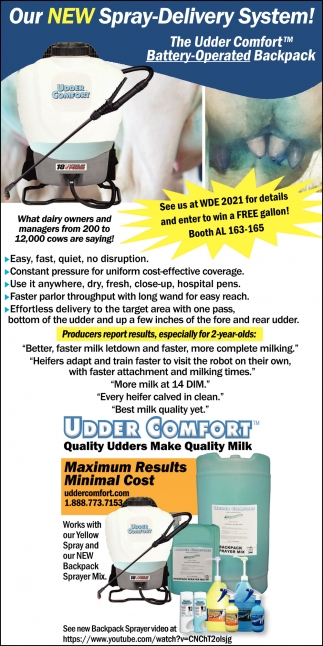 Quality Udders Make Quality Milk