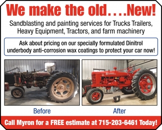 We Make The Old... New!