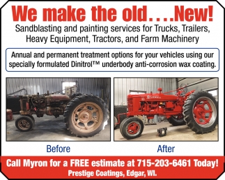 We Make The Old... New!