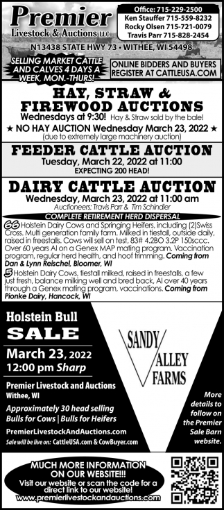 Hay, Straw & Firewood Auctions