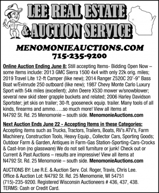 Online Consignment Auction