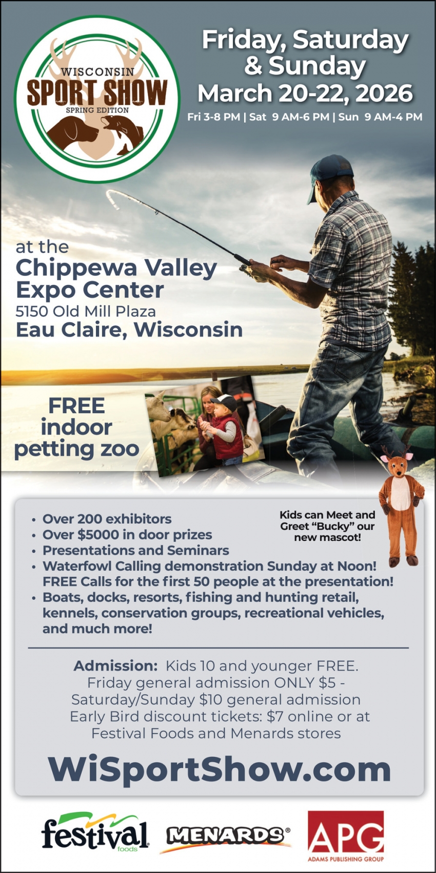 Wisconsin Sport Show (March 20-22, 2026)
