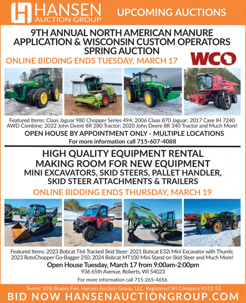 Hansen Auction Group
