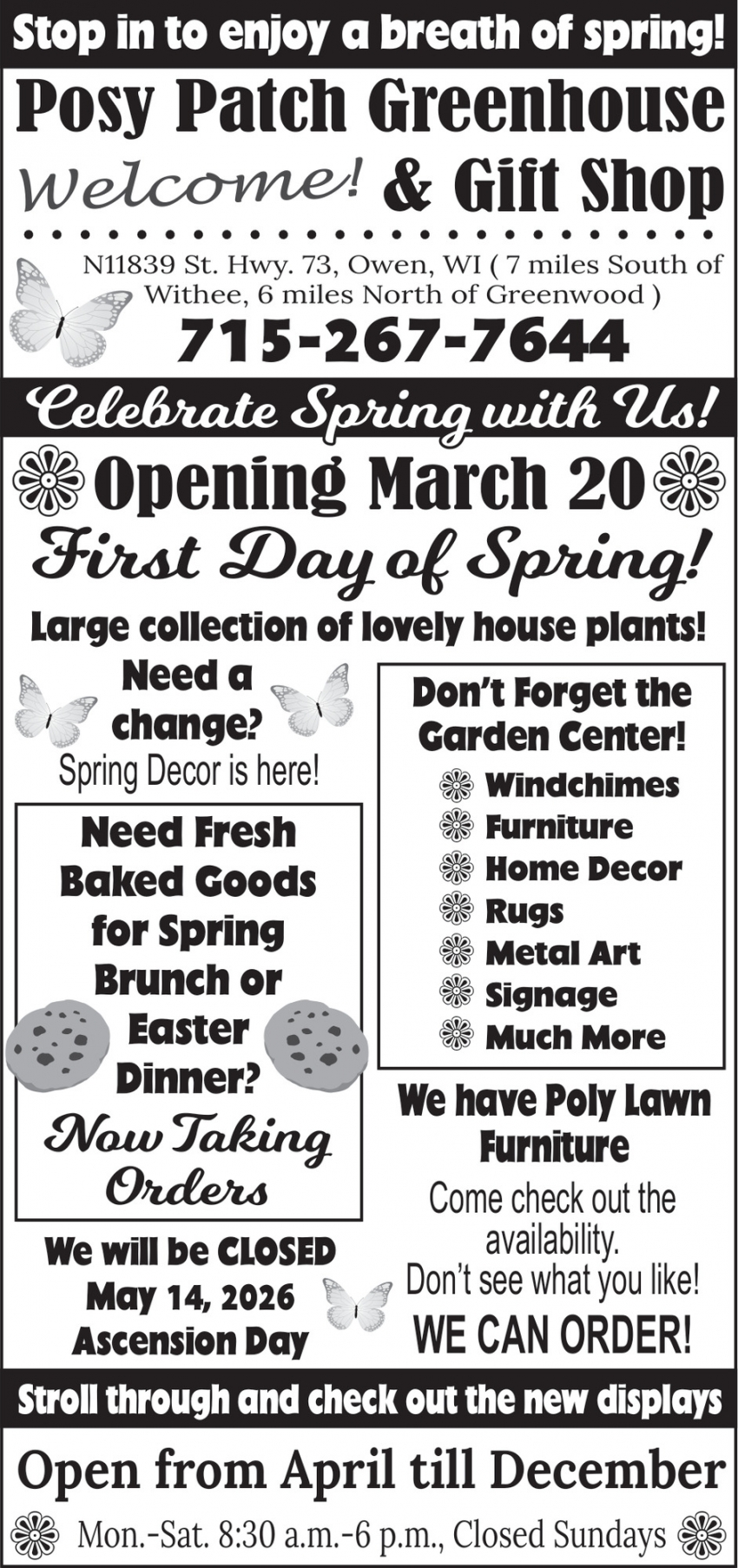 Posy Patch Greenhouse & Gift Shop