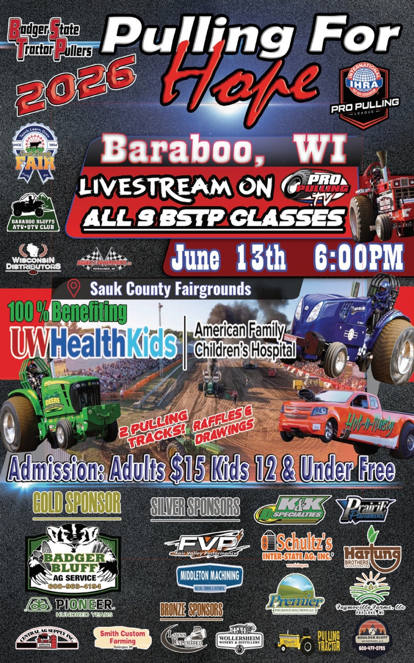 Badger State Tractor Pullers 2026
