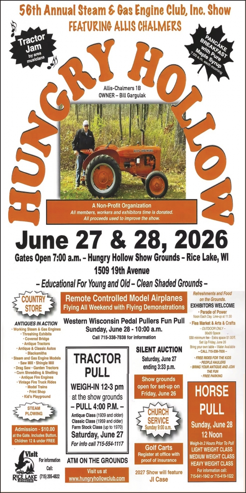 56th Annual Steam & Gas Engine Club, Inc. Show