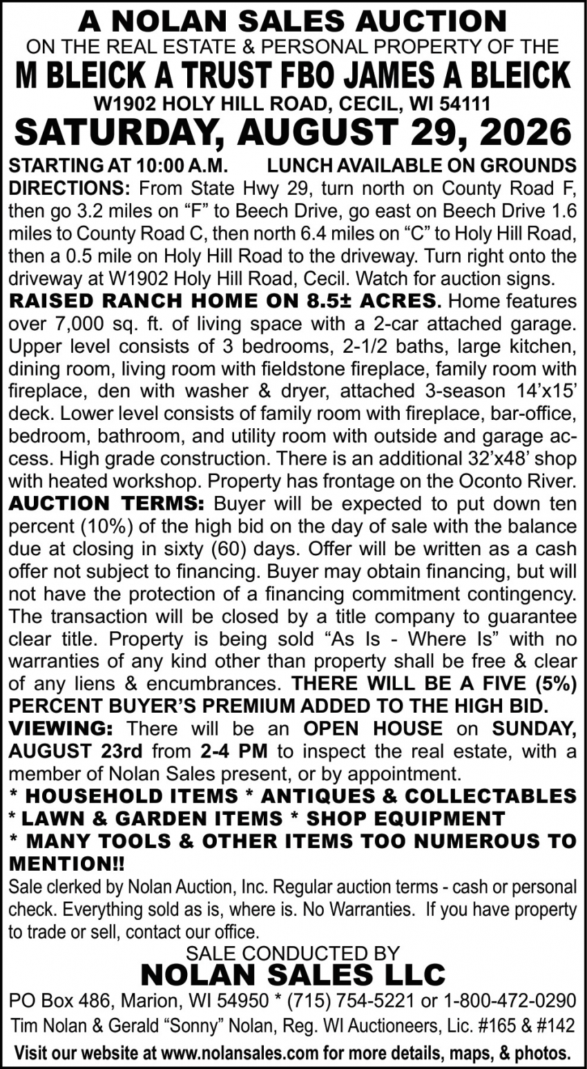 Nolan Sales LLC