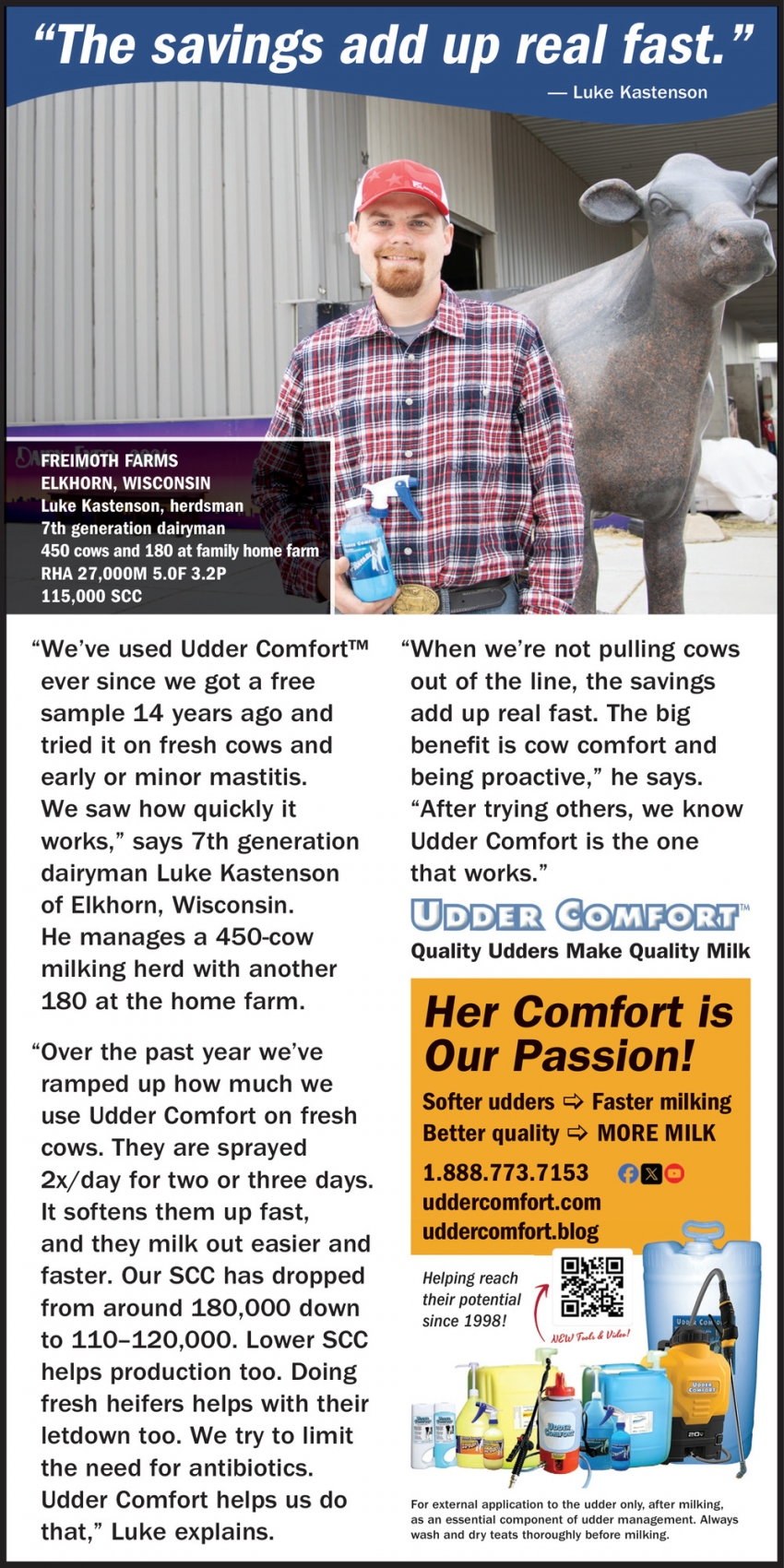 Udder Comfort