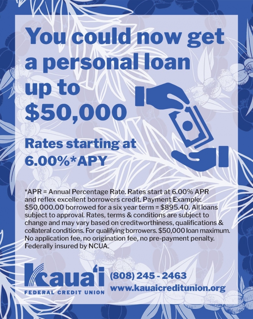 You Could Now Get a Personal Loan Up to $50,000