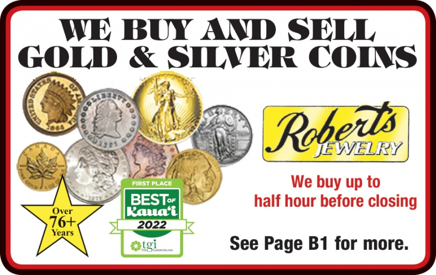 We Buy and Sell Gold & Silver Coins