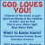 God Loves You!