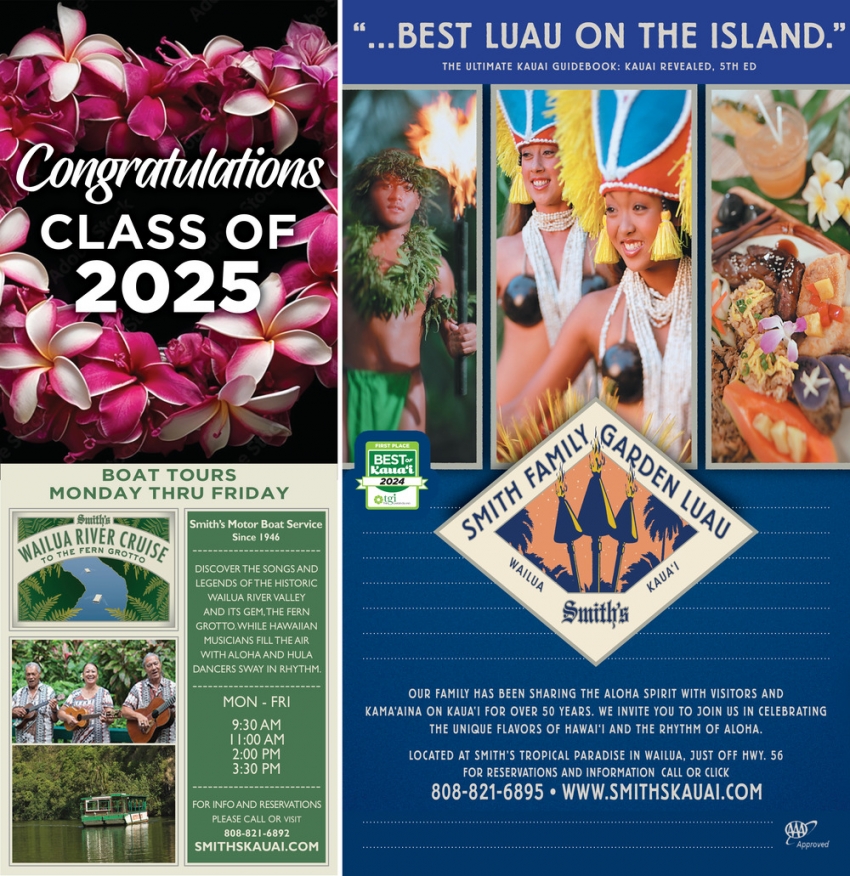 Smith Family Garden Luau