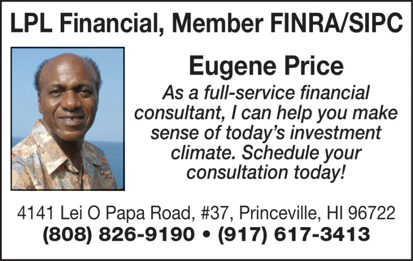 LPL Financial - Eugene Price