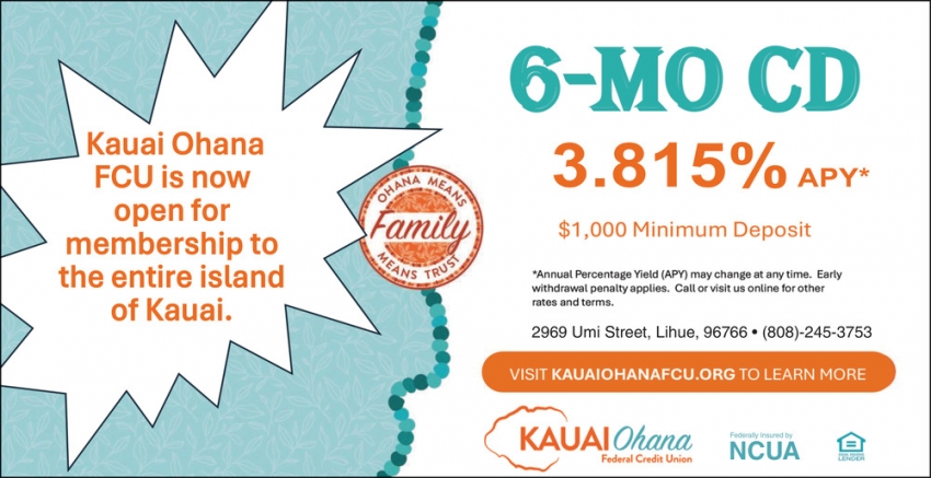 Kauai Ohana Federal Credit Union