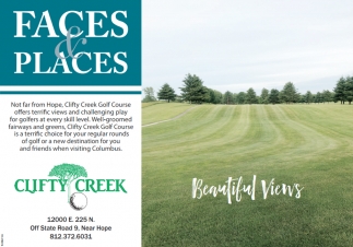 Faces Places Clifty Creek Hope In