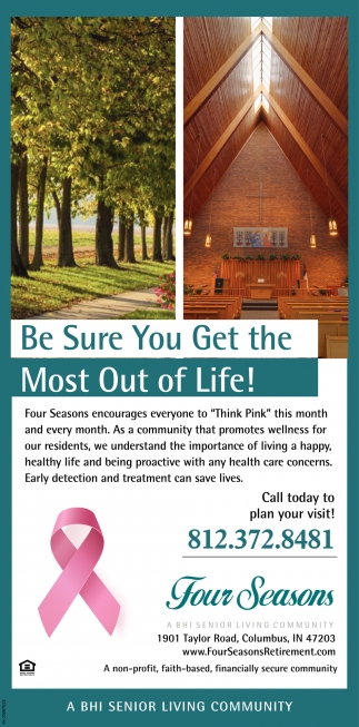 Call Today To Plan Your Visit Four Seasons Columbus In