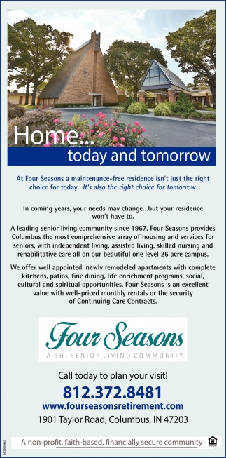 Home Today And Tomorrow Four Seasons Columbus In
