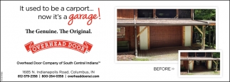 It Used to be a Carport... Now it's a Garage!
