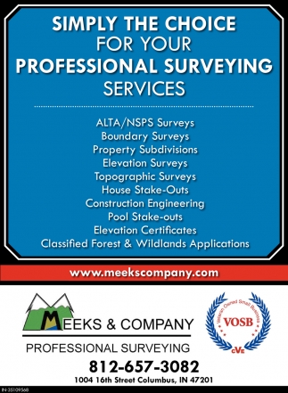 Simply The Choice For Your Professional Surveying Services