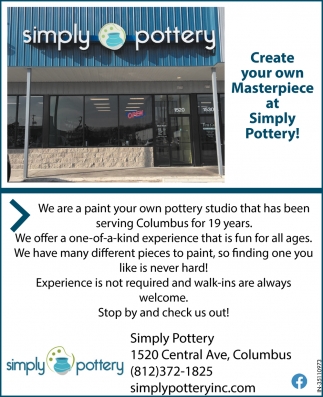 Create Your Own Masterpiece at Simply Pottery!