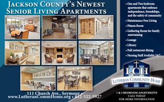 Jackson County's Newest Senior Living Apartments