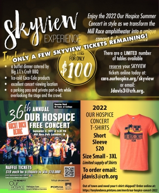 Only a Few Skyview Tickets Remaining