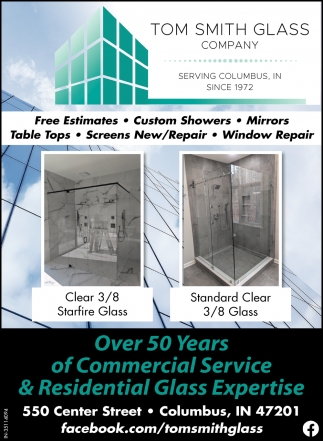 Over 50 Years of Commercia Service & residential Glass Expertise