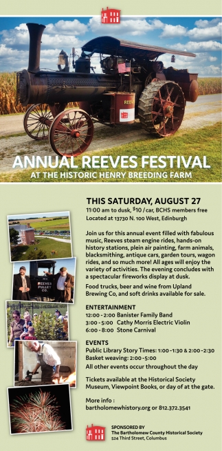 Annual Reeves Festival