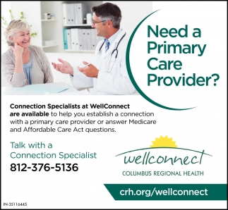 Need A Primary Care Provider?
