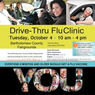 Drive-Thru FluClinic