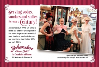 Serving Sodas, Sundaes and Smiles for Over a Century!