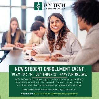 New Student Enrollment Event