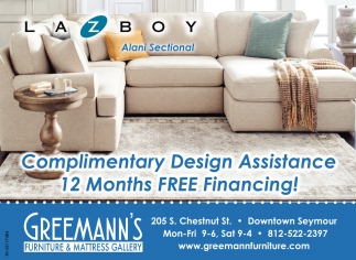 Complimentary Design Assistance 12 Months Free Financing!
