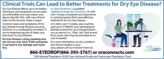 Clinical Trials Can Lead To Better Treatments For Dy Eye Disease?