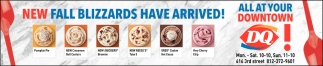 New Fall Blizzards Have Arrived!