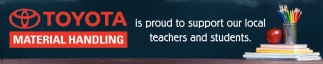 Is Proud to Support Our Local Teachers And Students