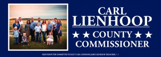 Carl Lienhoop County Commissioner