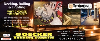 Decking, Railing & Lighting