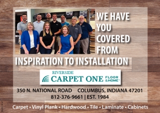 We Have You Covered From Inspiration To Installation