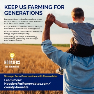 Keep Us Farming for Generations
